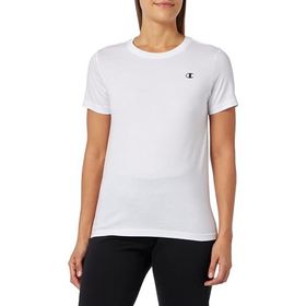 Champion C-Logo Beyaz Bisiklet Yaka Kadın Sweatshirt