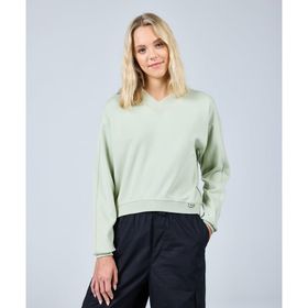 Champion E10007-GS072 Eco Future Crewneck Croptop Yeşil Kadın Sweatshirt