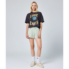 Champion E10009-GS072 Yeşil Eco Future Bermuda Kadın Şort