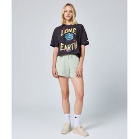 Champion E10009-GS072 Yeşil Eco Future Bermuda Kadın Şort
