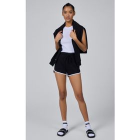 Champion Icons 117159-KK001 Siyah Kadın Şort