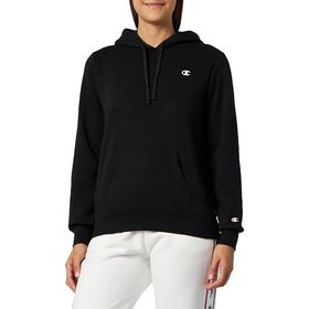 Champion Legacy C-Logo Siyah Kapüşonlu Kadın Sweatshirt