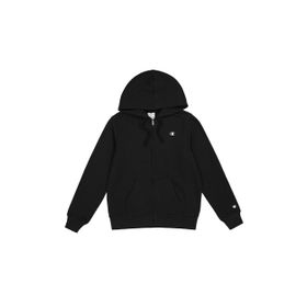 Champion Legacy C-Logo Siyah Kapüşonlu Kadın Sweatshirt