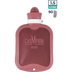 Champion Mini Kauçuk Termofor Pembe 1.5 lt Sıcak Su Torbası