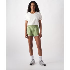 Champion Reverse Weave Core 117873-GS131 Yeşil Kadın Şort