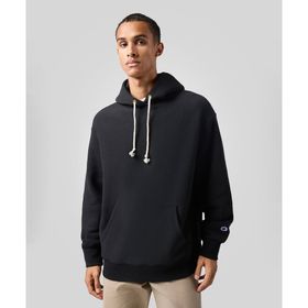 Champion Reverse Weave Core Hooded 220705-KK001 Siyah Erkek Sweatshirt