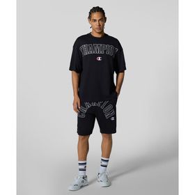Champion Street Varsity Bermuda 221206-KK001 Siyah Erkek Şort
