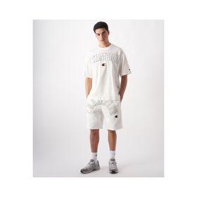 Champion Street Varsity Bermuda 221206-WW048 Beyaz Erkek Şort