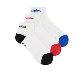 Champion U20014-WW001 Basics 3PK Quarter Beyaz Unisex Çorap
