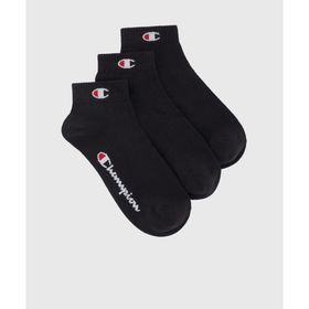 Champion U20099-KK001 Basics Quarter Socks 3'lü Siyah Unisex Çorap