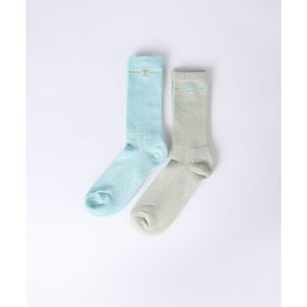 Champion U20122-BS017 Icons 2PK Crew Socks Çok Renkli Erkek Çorap