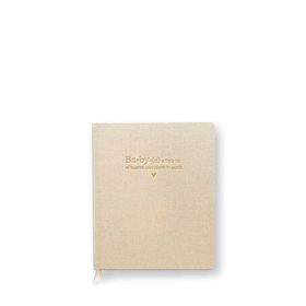 Chapters Keten Linen Bej Bebek Anı Defteri