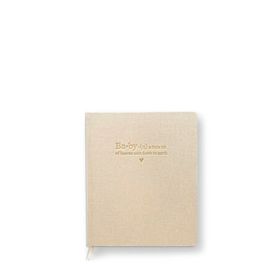 Chapters Keten Linen Bej Bebek Anı Defteri