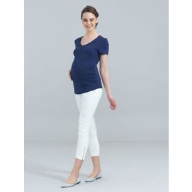 Charismom 740 Lacivert Hamile Bluz