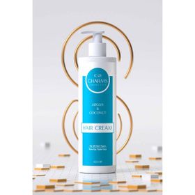 Charms 400 ml Cosmetics Argan Coconut Hair Cream Saç Kremi