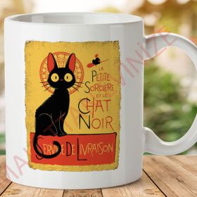 Chat Noir Baskılı Kupa