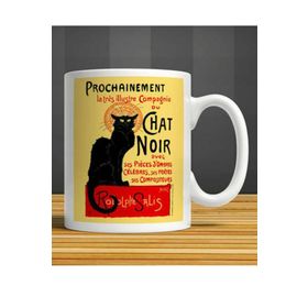 Chat Noir Porselen Kupa Bardak