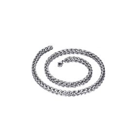 Chavin 50 cm. 3/4 mm. Burgu Çelik Erkek Zincir Kolye