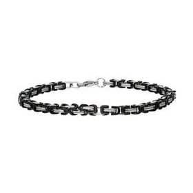 Chavin AZ68-4SY Gri Siyah Çelik 4 mm Erkek Bileklik