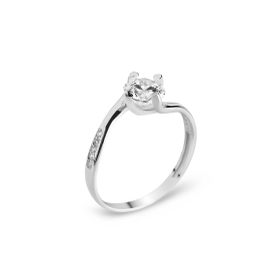 Chavin BR11BY-15 0.85 Carat 8 Ayar Tek Taş Altın Yüzük