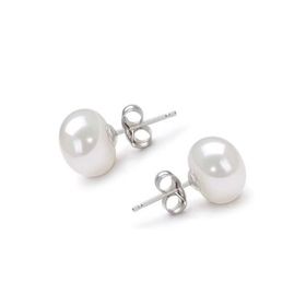 Chavin CE86-9 8-9 mm Gerçek İnci Çelik Kadın Küpe