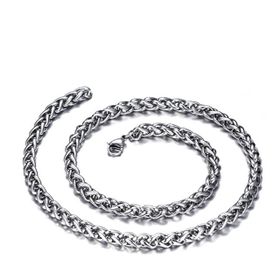 Chavin CY82 Burgu 6 mm Çelik Erkek Bijuteri Kolye