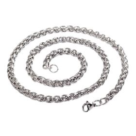 Chavin CY82 Burgu 6 mm Çelik Erkek Bijuteri Kolye