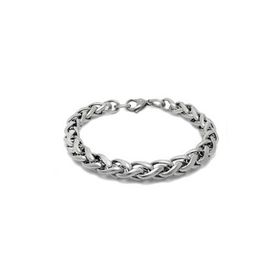 Chavin DG36 8 mm Gri Çelik Erkek Bileklik