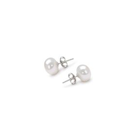 Chavin DG90-6 Ufak 5-6 mm Gerçek İnci Gümüş Küpe