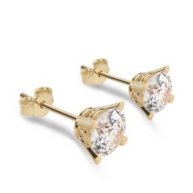 Chavin DH15SR 2 crt. Swarovski Tektaş Gümüş Küpe