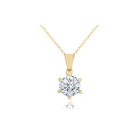 Chavin DH18SR 2 Crt Swarovski Tektaş Gümüş Kolye