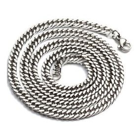 Chavin DM93 Gri 60 cm 10 mm Gürmet Çelik Erkek Zincir