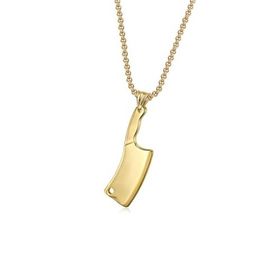 Chavin DP51SR Gold Satır Figürü Çelik Erkek Kolye