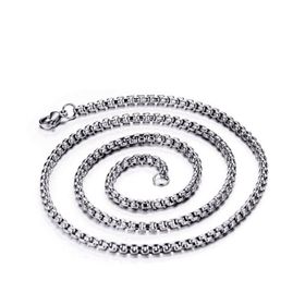 Chavin DT94 Gri 60 cm 2 mm Erkek Çelik Zincir