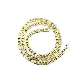 Chavin DU15-7 Figaro Yassı 60 cm 7 mm Çelik Erkek Zincir