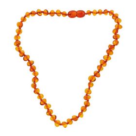 Chavin DZ09 Kehribar Doğal Taşlı Kolye