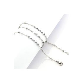 Chavin EB28 Beyaz 2 mm 50 cm İnce Araları Toplu Çelik Kolye Zinciri