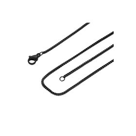 Chavin EB29 Siyah 1.5 mm 45 cm İnce Çelik Kadın Kolye Zinciri