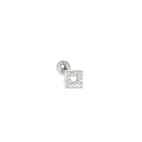 Chavin EB64BY Gri Çelik 6 Takım Bayan Küpe Piercing