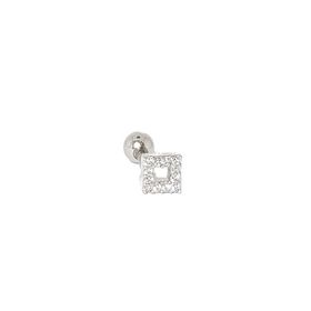 Chavin EB64BY Gri Çelik 6 Takım Bayan Küpe Piercing