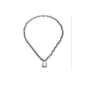 Chavin EC81BY 50 cm Aşkın Kilidi Çelik Zincir Kadın Kolye