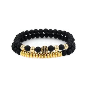 Chavin ED02SR Gold 316 L Çelik Parlak ve Mat Erkek Bileklik