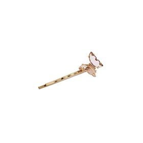 Chavin EH22RS Kelebek Mavi Rose Gold Kadın Toka