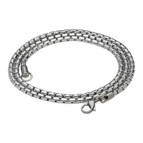 Chavin EH68 Gri 55 cm 3 mm Erkek Çelik Zincir