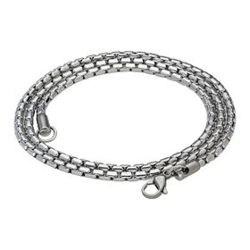 Chavin EH68 Gri 55 cm 3 mm Erkek Çelik Zincir