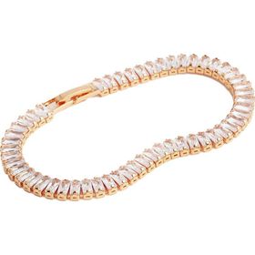 Chavin ES53 Su Yolu Baget Beyaz Taşlı Rose Gold Kadın Bileklik