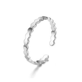 Chavin EU30BY 3 mm Çelik Ayarlanabilir Gri Kadın Yüzük