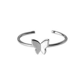 Chavin EU31 2 mm Alloy Ayarlanabilir Gri Kelebek Kadın Yüzük