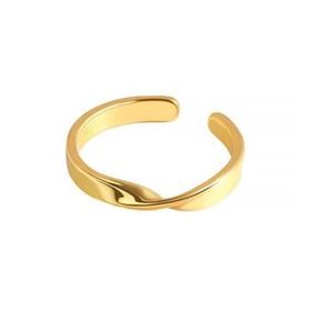 Chavin EU83SR 3 mm Çelik Ayarlanabilir Gold Kadın Yüzük
