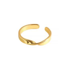 Chavin EU83SR 3 mm Çelik Ayarlanabilir Gold Kadın Yüzük